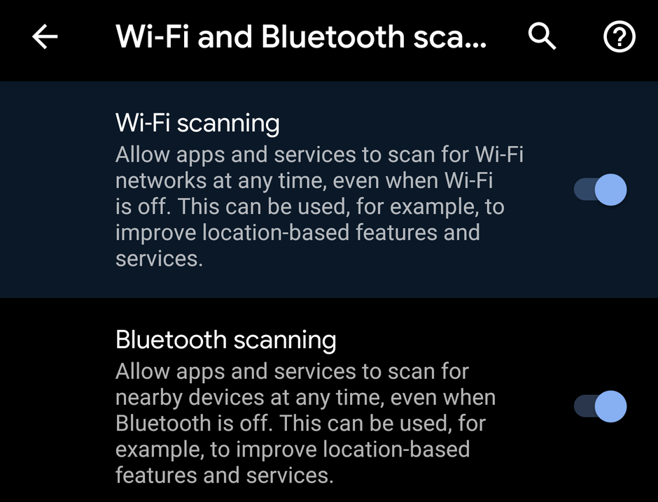 驳回开发者请求 Android Q会继续限制Wi-Fi自动扫描