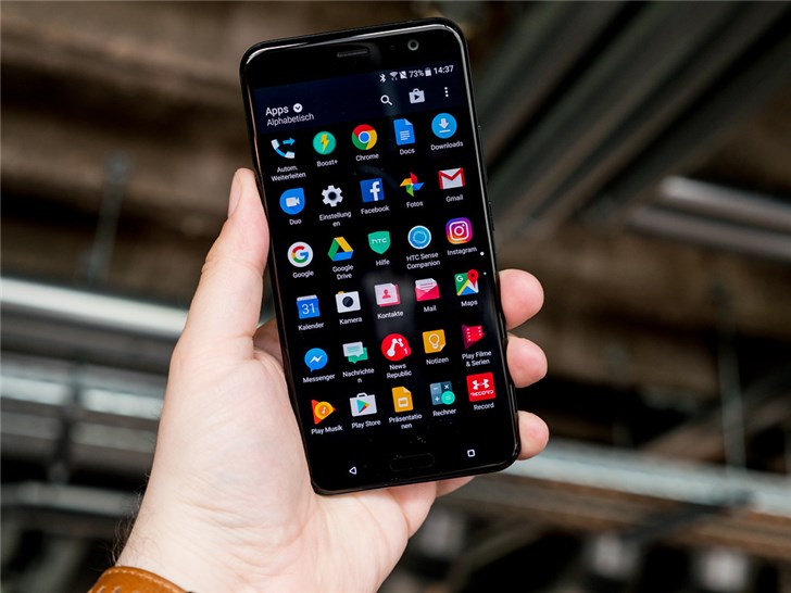 HTC U11获Android 9.0系统更新：已兑现承诺