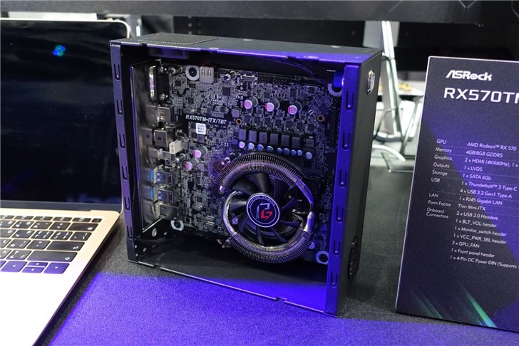 华擎发布RX570外接显卡：自带雷电3和有线网口