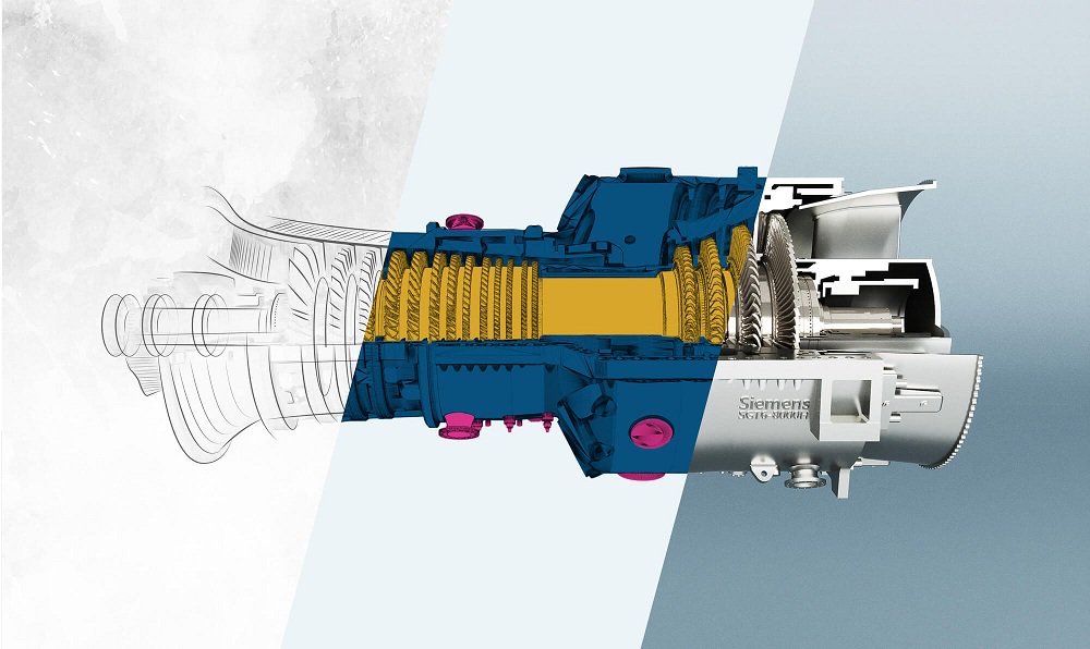 西门子SGT6-8000 H燃气轮机针对增材制造进行了优化