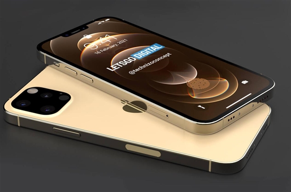 iPhone 13 Pro渲染图曝光：刘海显著缩小、充电口也没了！