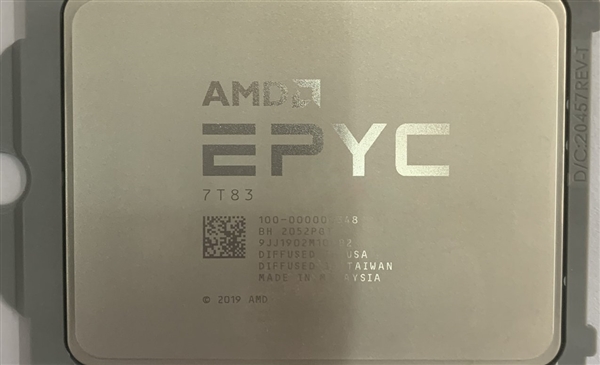 AMD霄龙X系列曝光：最多64核心、Zen3+3D堆叠缓存？