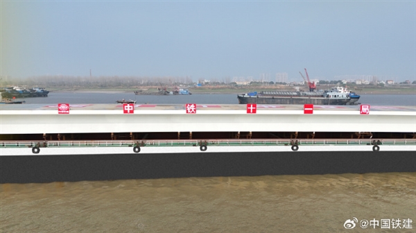 全国首创！广阳湾大桥完成100米钢箱梁总体起吊安装