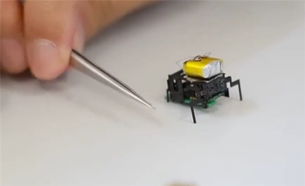 科研人员模仿蟑螂造了款机器人：每秒能跑45厘米
