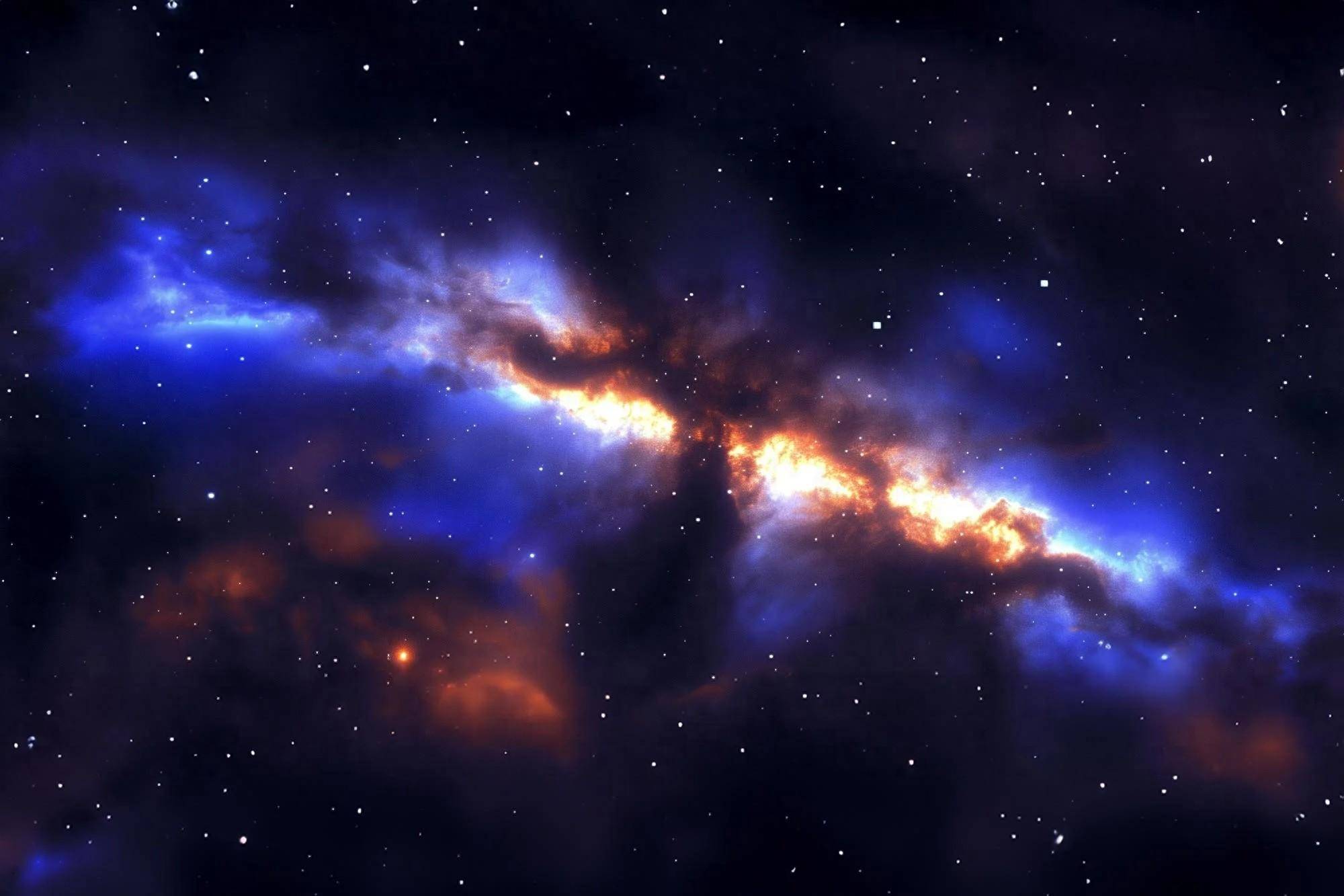 ALMA揭示了恒星爆发星系中恒星形成的基石 