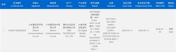 红米最强性能！Redmi K70至尊版现身：天玑9300+搭配24GB+1TB满级规格