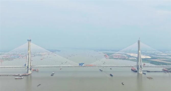 6个世界之最！常泰长江大桥以“毫米级”精度顺利合龙