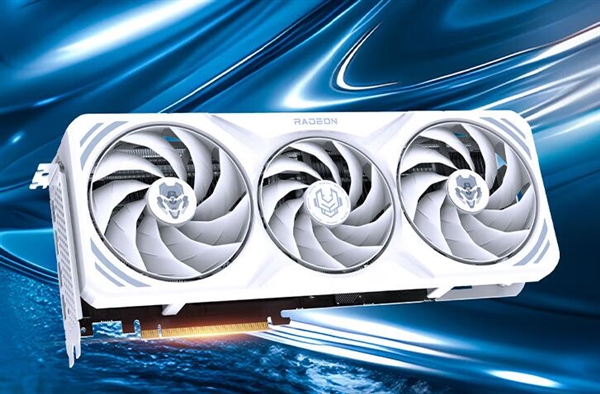 3549元 瀚铠推出Radeon RX 7800 XT合金白色显卡：全白配色吸睛