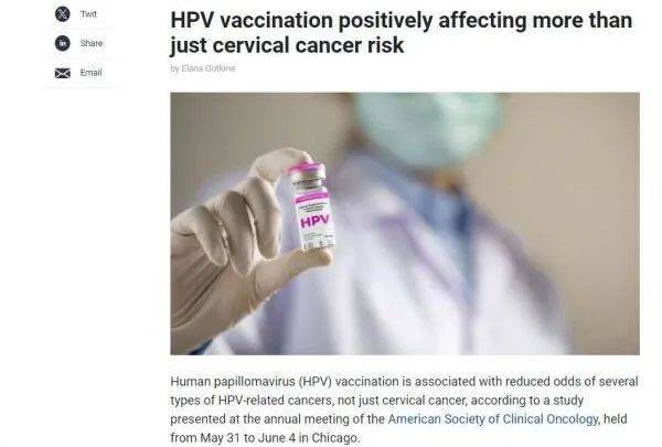 HPV不仅让女人感染宫颈癌，也会让男人患4种HPV相关癌症