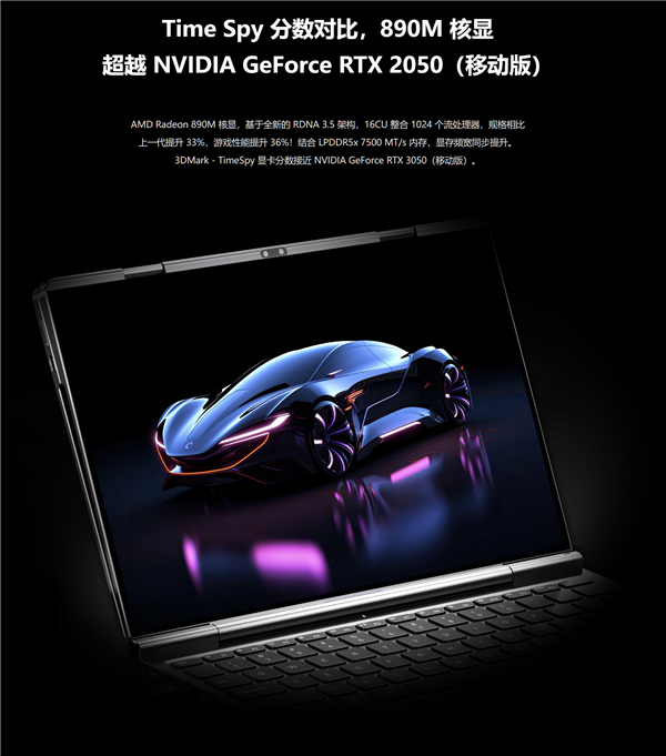AMD RDNA3.5核显着实彪悍！跑分无限逼近移动版RTX 3050