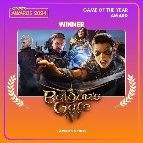 《博德之门3》获年度最佳LGBT游戏 影心成LGBTQ+最佳角色