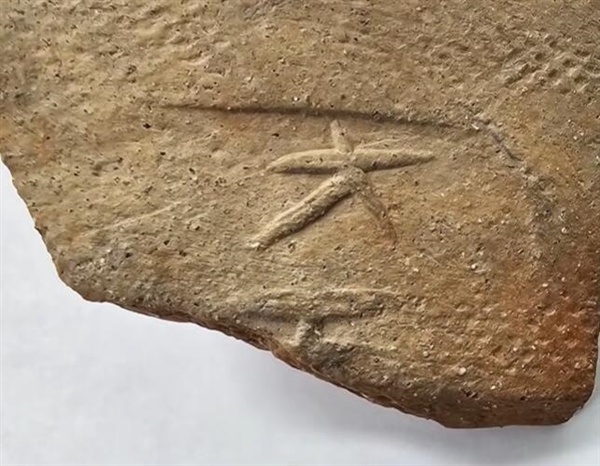 韩国千年陶器用汉字刻着一个大 考古学家：应该是“大王”