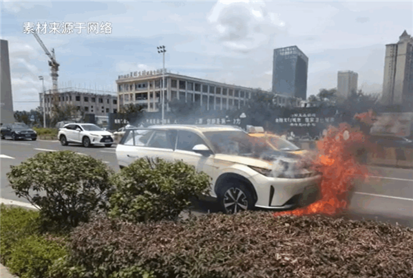 一荣威D5X DMH试驾车自燃：起火时试驾客户还在车上