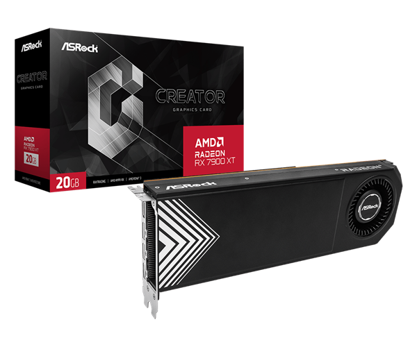 华擎发布RX 7900 Creator：AMD显卡第一次拥抱16针供电接口