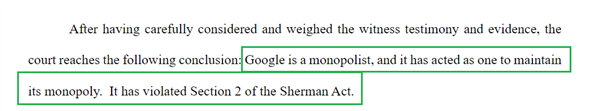 被美国司法部蹲了4年 Google真要被拆了吗?