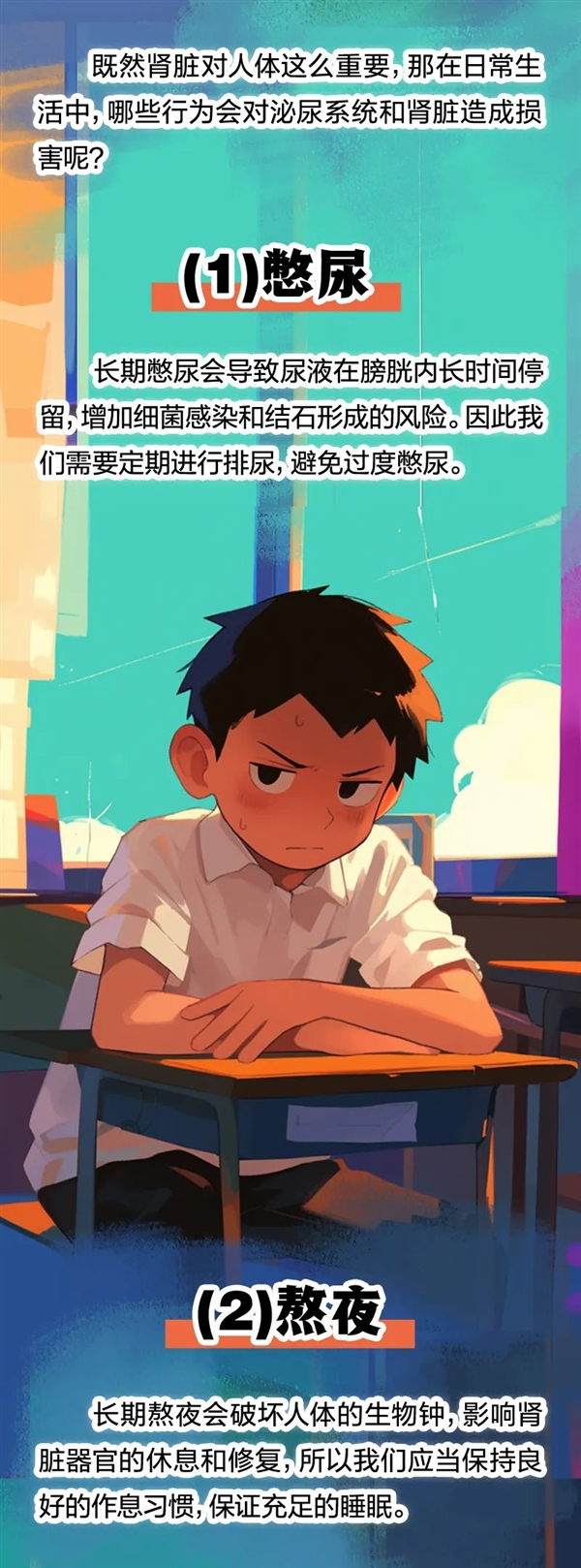 透支的肾是补不回来的!5个伤肾行为很多人都在做