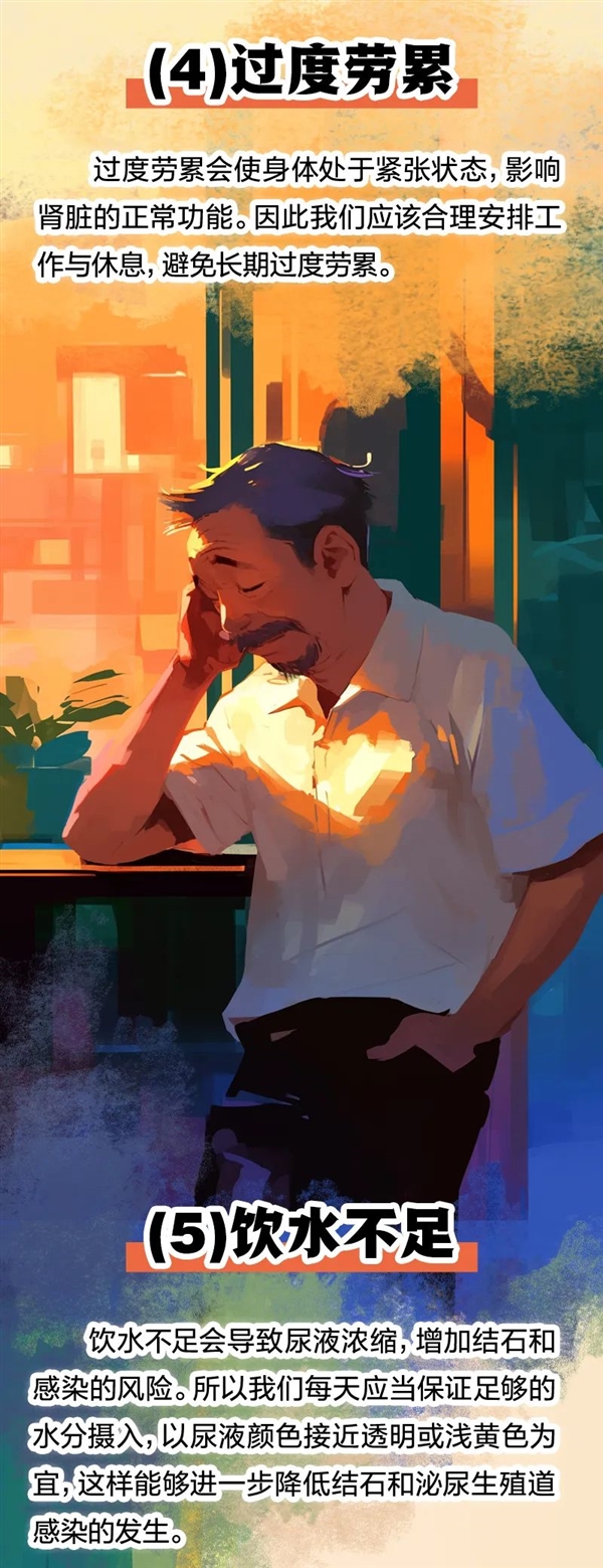 透支的肾是补不回来的!5个伤肾行为很多人都在做