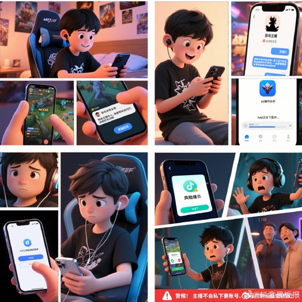 小心骗子暑假对未成年人下手 ！抖音提醒：这些免费送是诈骗