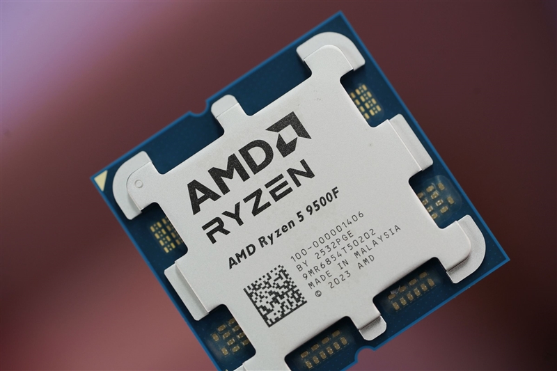 只用一半功耗 就赢了i5-14600K！AMD锐龙5 9500F评测