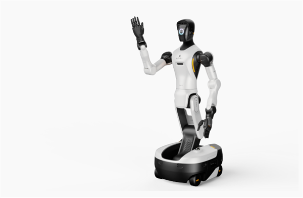 智元精灵G2机器人发布:全球首款十字腕力控臂