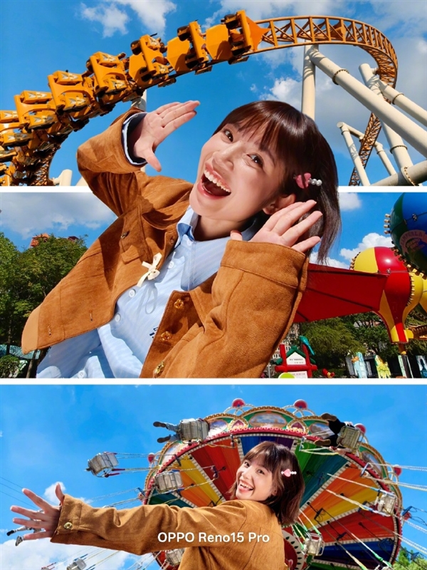 OPPO Reno15系列行业首发出圈实况拼图:AI一键精准抠像