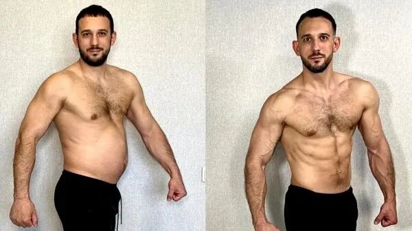 俄罗斯肌肉男挑战每天吃1万大卡再瘦回去!1个月后人没了