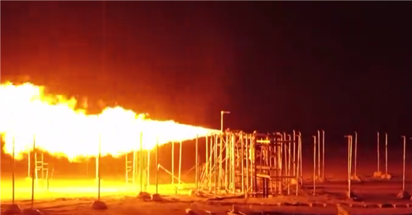 填补技术空白!我国完成首次全尺寸高压纯氢管道泄漏喷射火试验