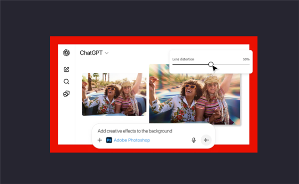 修图神器PS引入ChatGPT：用户一句话即可编辑