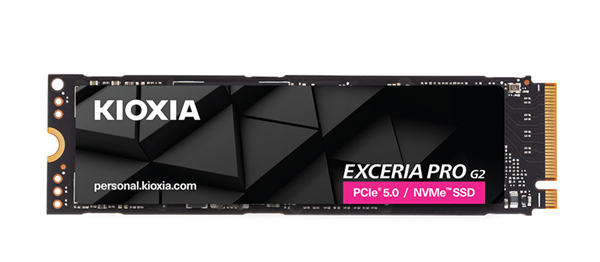 铠侠发布PCIe 5.0 SSD旗舰硬盘EXCERIA PRO G2：14.9GB/s性能天花板