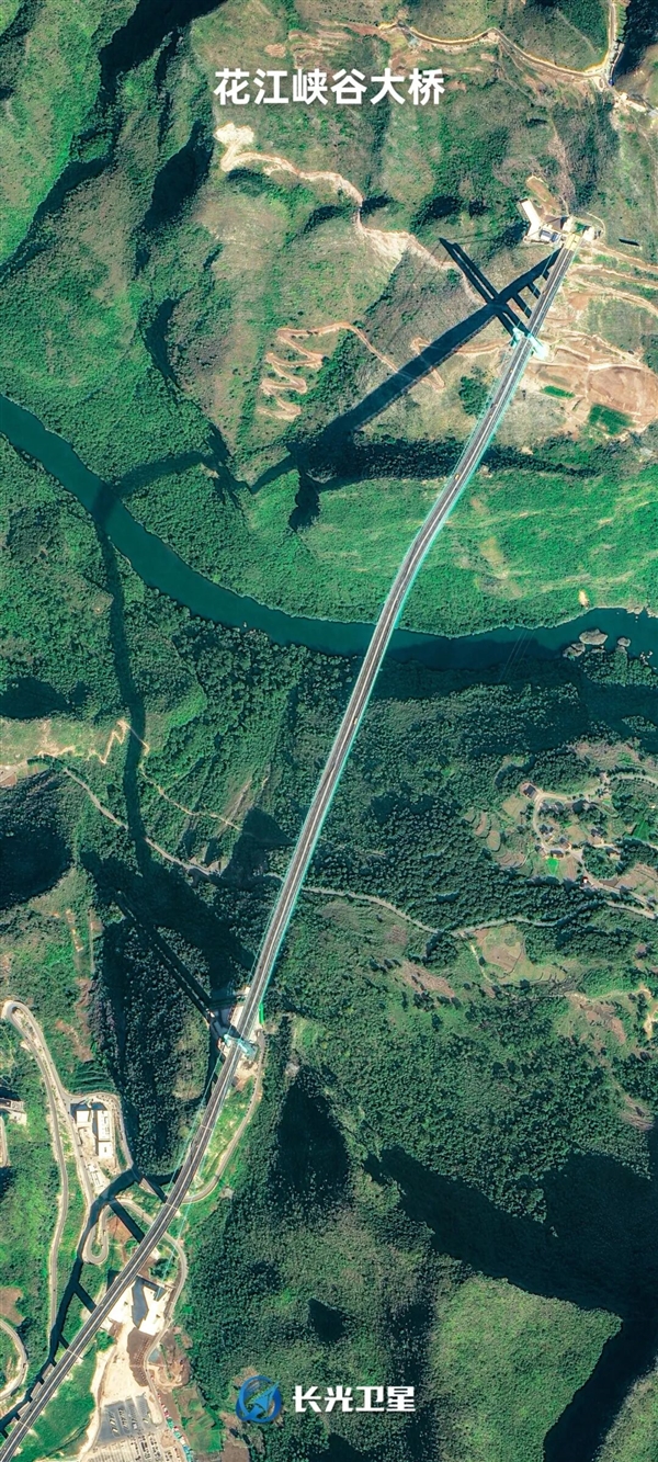 625米+1420米世界双第一！卫星眼中的中国桥梁奇迹