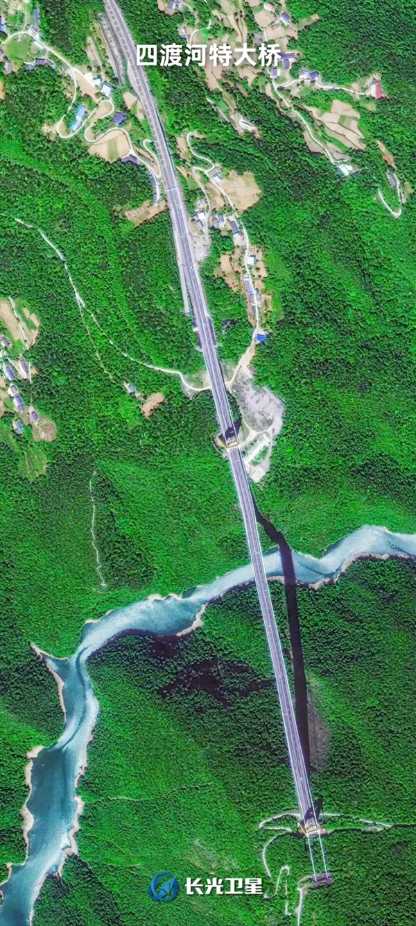 625米+1420米世界双第一！卫星眼中的中国桥梁奇迹