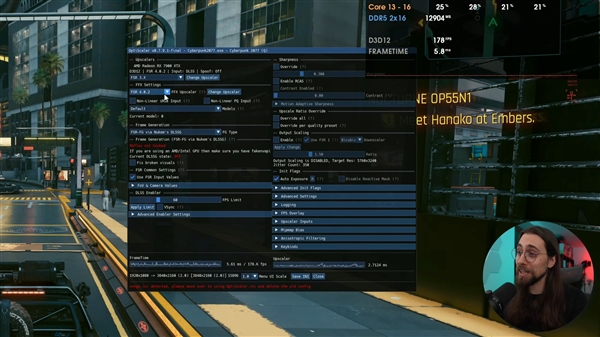 大神秀翻全场:抢先官方解锁RX 7000多帧生成和FSR4!可惜效果没想象好