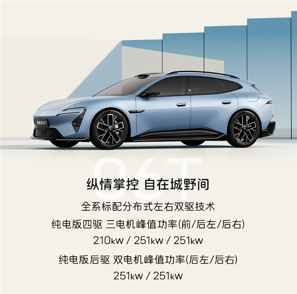 华系品牌又一猎装车!阿维塔06T核心参数公布:三电机马力近千匹