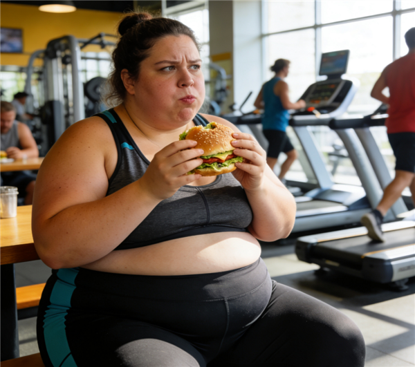 一个悲伤的消息:胖子运动只能变成一个健壮的胖子