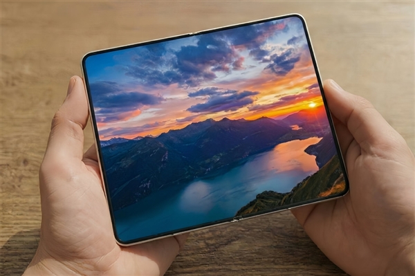 紧跟华为步伐!安卓首款阔折叠屏来了 三星打造