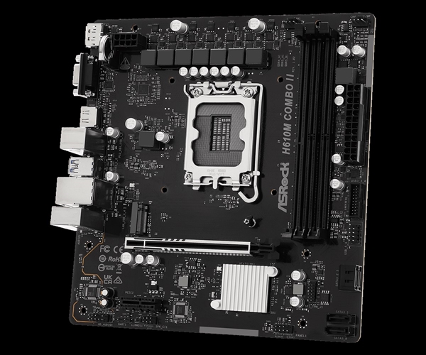华擎再出妖板H610M COMBO II:单槽DDR4+双槽DDR5、定位入门级