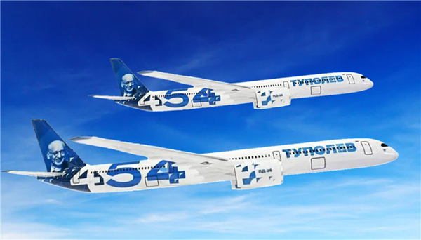 告别CR929 俄罗斯自研洲际飞机图-154亮相:对标波音787