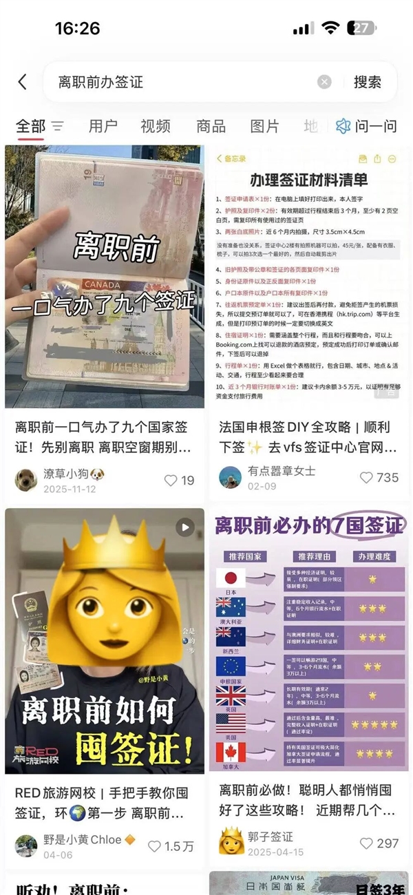 怒办签证是这个时代打工人离职前的最后一舞