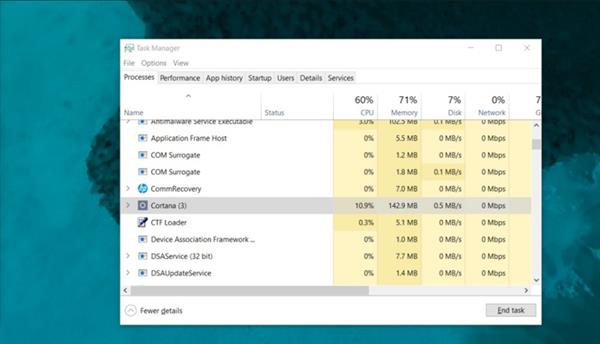Windows 10更新出错：导致系统硬件占用率奇高