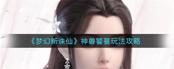 梦幻新诛仙神兽饕鬄打书攻略（梦幻新诛仙神兽饕餮玩法攻略）