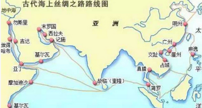 海上丝绸之路的起点和终点分别是什么？（这都可以）