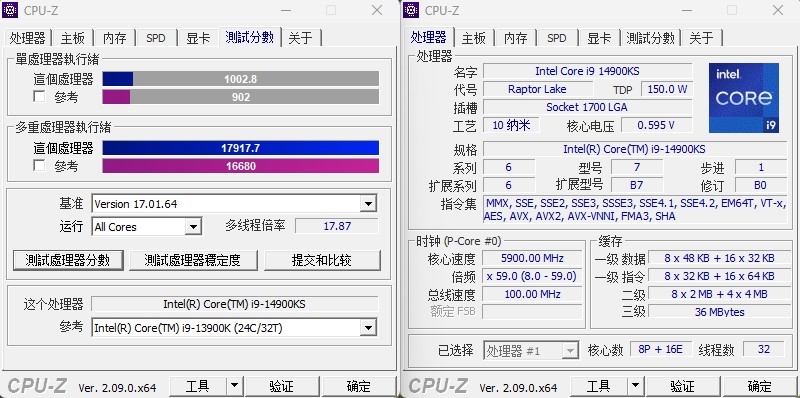 两颗i9-14900KS深度评测：探究不稳定的原因及解决方案