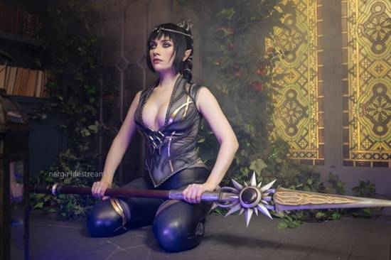 COSPLAY图赏:俄妹COS《博德之门3》影心