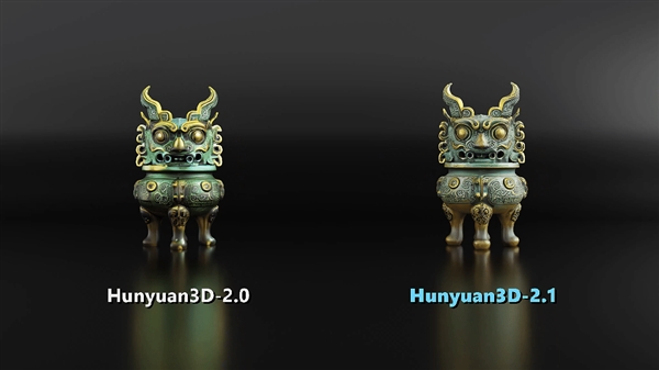 腾讯开源混元3D 2.1大模型:消费级显卡就能跑