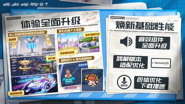 《QQ飞车手游》鸿蒙版官宣明天上线:与安卓数据互通 保留所有资产